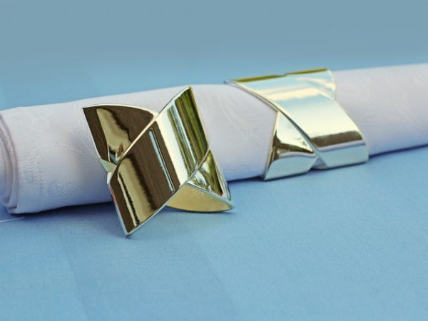 Serviettenring Lissabon, versilbert